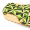 detalle punta freeride longboard bamboo thor hammer green